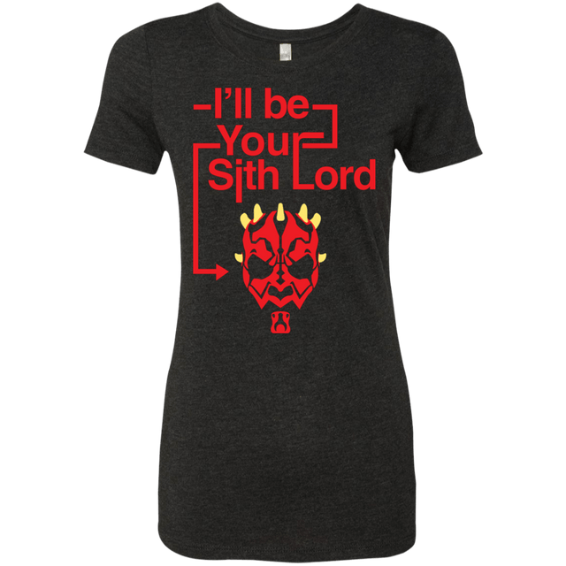 T-Shirts Vintage Black / Small Sith Lord Darth Maul Women's Triblend T-Shirt