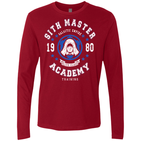 T-Shirts Cardinal / Small Sith Master Academy 80 Men's Premium Long Sleeve