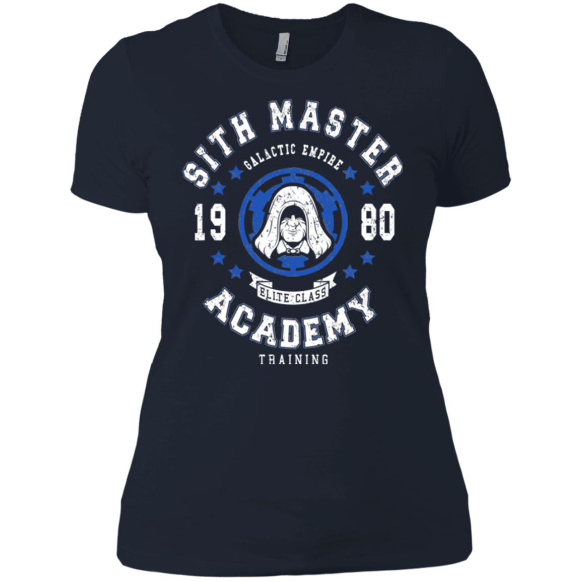 T-Shirts Midnight Navy / X-Small Sith Master Academy 80 Women's Premium T-Shirt