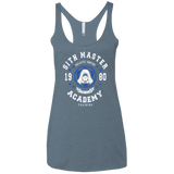 T-Shirts Indigo / X-Small Sith Master Academy 80 Women's Triblend Racerback Tank