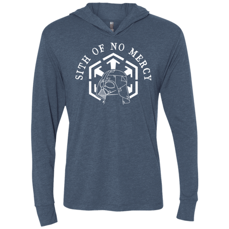 T-Shirts Indigo / X-Small SITH OF NO MERCY Triblend Long Sleeve Hoodie Tee