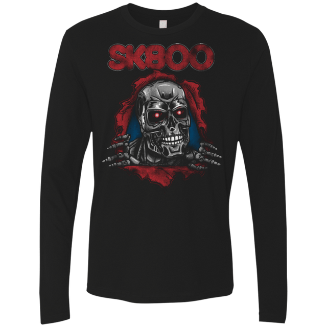 T-Shirts Black / Small SK800 Men's Premium Long Sleeve