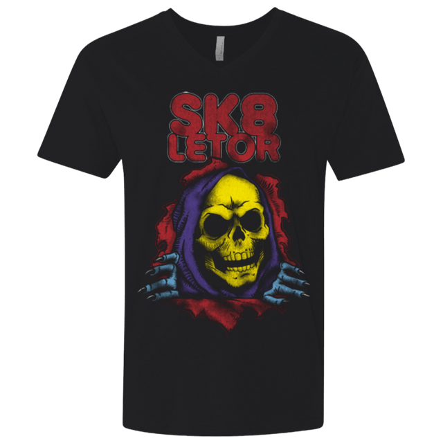 T-Shirts Black / X-Small SK8LETOR Men's Premium V-Neck