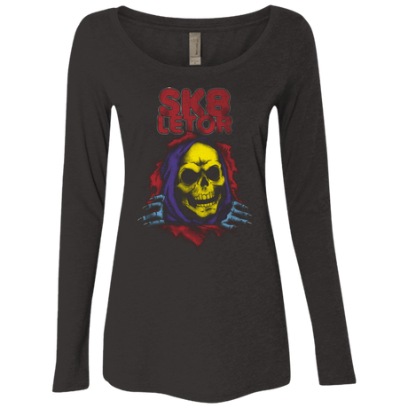 T-Shirts Vintage Black / Small SK8LETOR Women's Triblend Long Sleeve Shirt