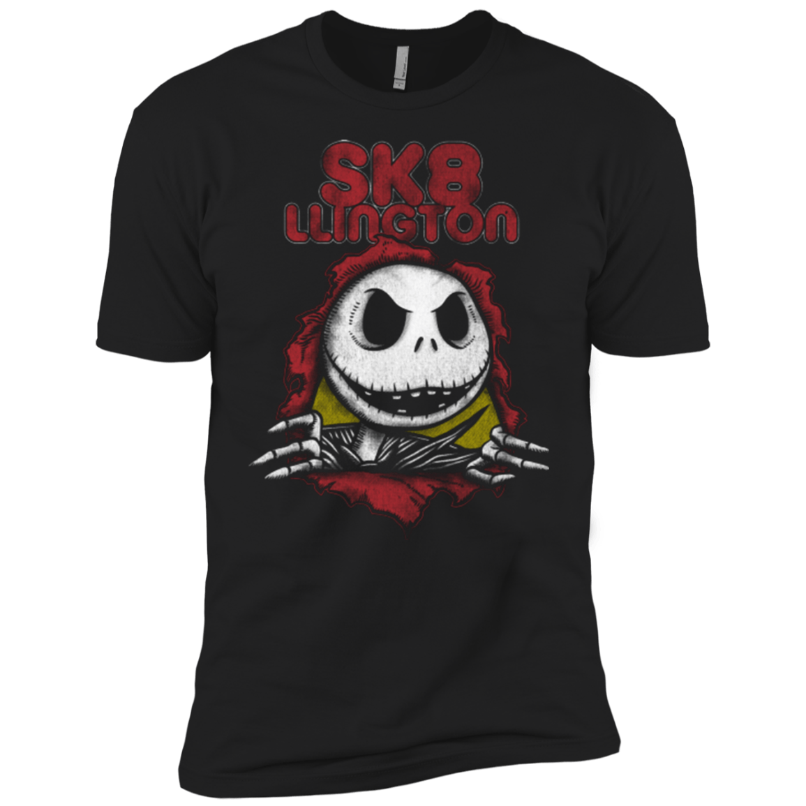 T-Shirts Black / YXS SK8LLINGTON Boys Premium T-Shirt