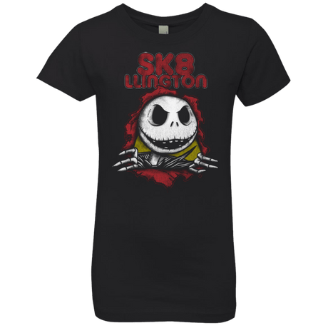 T-Shirts Black / YXS SK8LLINGTON Girls Premium T-Shirt