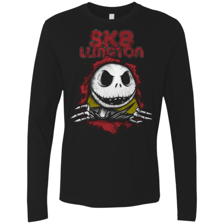 T-Shirts Black / Small SK8LLINGTON Men's Premium Long Sleeve