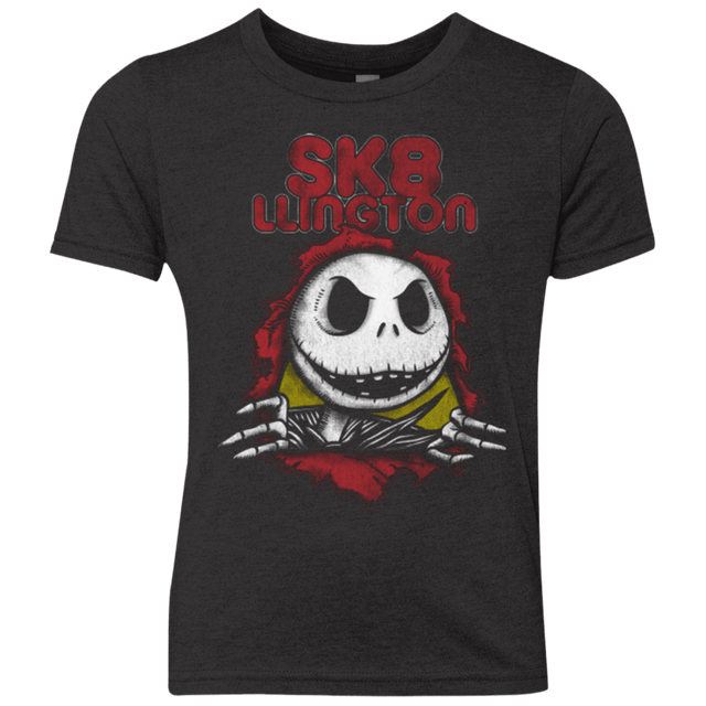 T-Shirts Vintage Black / YXS SK8LLINGTON Youth Triblend T-Shirt