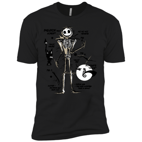 T-Shirts Black / YXS Skeleton Concept Boys Premium T-Shirt