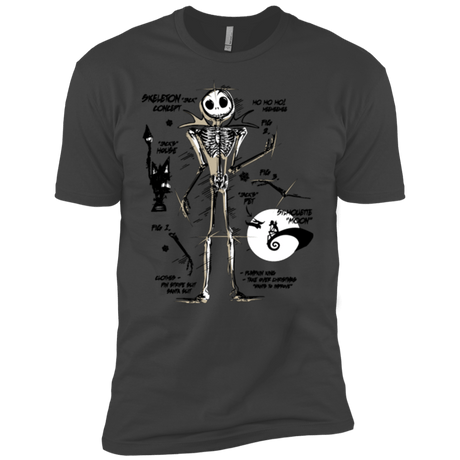T-Shirts Heavy Metal / YXS Skeleton Concept Boys Premium T-Shirt