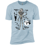 T-Shirts Light Blue / YXS Skeleton Concept Boys Premium T-Shirt
