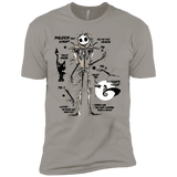 T-Shirts Light Grey / YXS Skeleton Concept Boys Premium T-Shirt