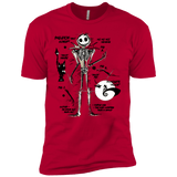 T-Shirts Red / YXS Skeleton Concept Boys Premium T-Shirt