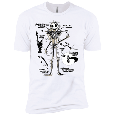 T-Shirts White / YXS Skeleton Concept Boys Premium T-Shirt