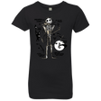 T-Shirts Black / YXS Skeleton Concept Girls Premium T-Shirt