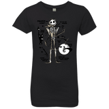 T-Shirts Black / YXS Skeleton Concept Girls Premium T-Shirt