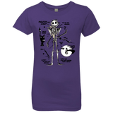 T-Shirts Purple Rush / YXS Skeleton Concept Girls Premium T-Shirt