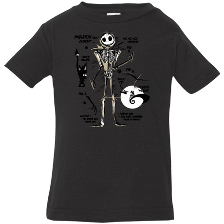 T-Shirts Black / 6 Months Skeleton Concept Infant Premium T-Shirt