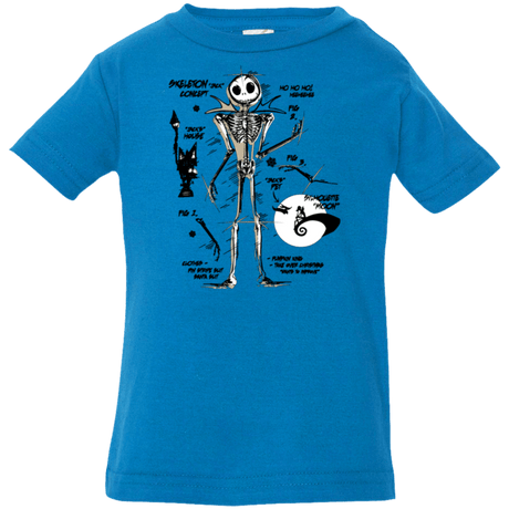 T-Shirts Cobalt / 6 Months Skeleton Concept Infant Premium T-Shirt