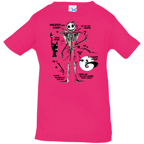 T-Shirts Hot Pink / 6 Months Skeleton Concept Infant Premium T-Shirt
