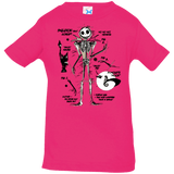T-Shirts Hot Pink / 6 Months Skeleton Concept Infant Premium T-Shirt