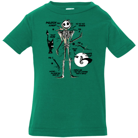 T-Shirts Kelly / 6 Months Skeleton Concept Infant Premium T-Shirt