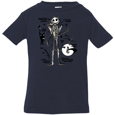 T-Shirts Navy / 6 Months Skeleton Concept Infant Premium T-Shirt