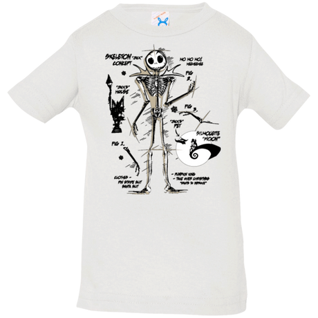 T-Shirts White / 6 Months Skeleton Concept Infant Premium T-Shirt