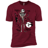 T-Shirts Cardinal / X-Small Skeleton Concept Men's Premium T-Shirt