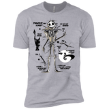 T-Shirts Heather Grey / X-Small Skeleton Concept Men's Premium T-Shirt