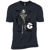 T-Shirts Indigo / X-Small Skeleton Concept Men's Premium T-Shirt