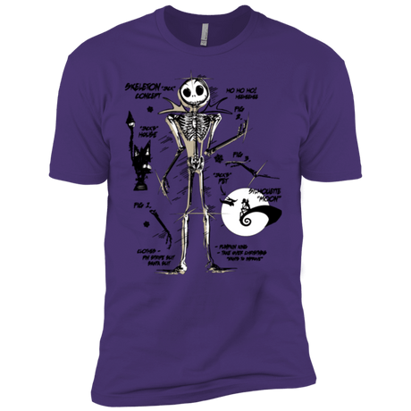 T-Shirts Purple / X-Small Skeleton Concept Men's Premium T-Shirt