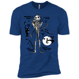 T-Shirts Royal / X-Small Skeleton Concept Men's Premium T-Shirt