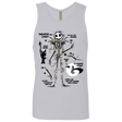 T-Shirts Heather Grey / Small Skeleton Concept Men's Premium Tank Top