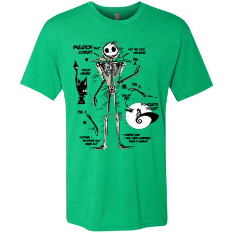 T-Shirts Envy / Small Skeleton Concept Men's Triblend T-Shirt