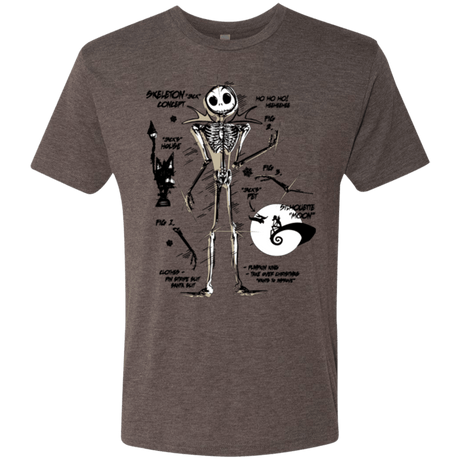 T-Shirts Macchiato / Small Skeleton Concept Men's Triblend T-Shirt