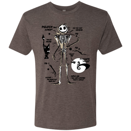 T-Shirts Macchiato / Small Skeleton Concept Men's Triblend T-Shirt