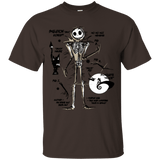 T-Shirts Dark Chocolate / Small Skeleton Concept T-Shirt