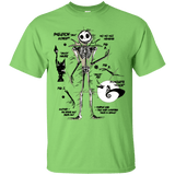 T-Shirts Lime / Small Skeleton Concept T-Shirt