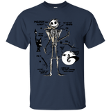 T-Shirts Navy / Small Skeleton Concept T-Shirt