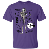 T-Shirts Purple / Small Skeleton Concept T-Shirt