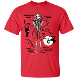 T-Shirts Red / Small Skeleton Concept T-Shirt