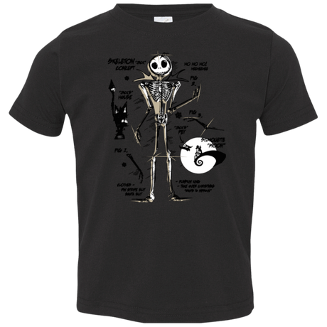 T-Shirts Black / 2T Skeleton Concept Toddler Premium T-Shirt