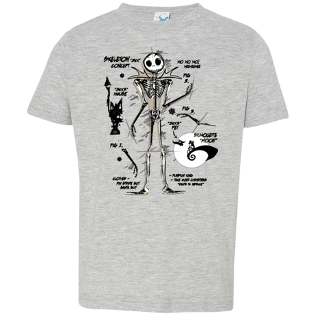 T-Shirts Heather / 2T Skeleton Concept Toddler Premium T-Shirt