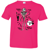 T-Shirts Hot Pink / 2T Skeleton Concept Toddler Premium T-Shirt
