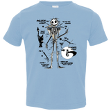T-Shirts Light Blue / 2T Skeleton Concept Toddler Premium T-Shirt