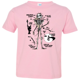 T-Shirts Pink / 2T Skeleton Concept Toddler Premium T-Shirt