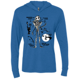 T-Shirts Vintage Royal / X-Small Skeleton Concept Triblend Long Sleeve Hoodie Tee