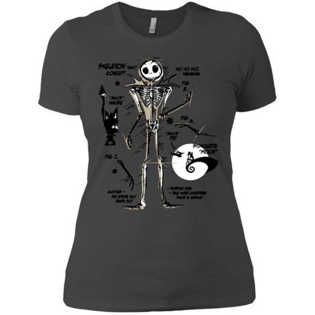 T-Shirts Heavy Metal / X-Small Skeleton Concept Women's Premium T-Shirt