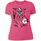 T-Shirts Hot Pink / X-Small Skeleton Concept Women's Premium T-Shirt
